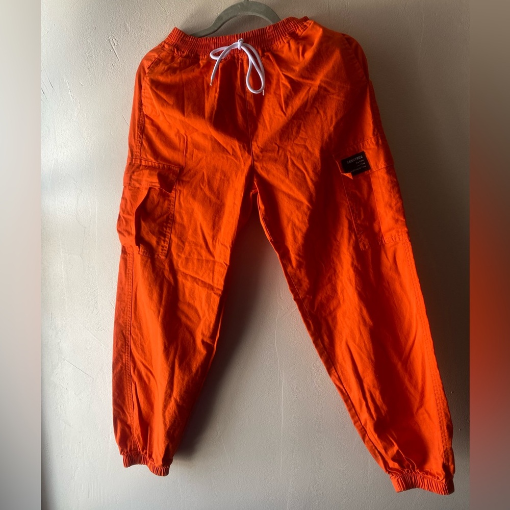 Sangtree orange joggers
